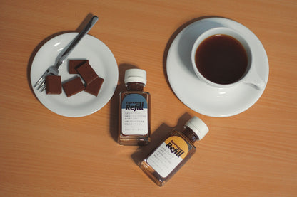 【受注生産】ブルーラベル 100ml｜夜や贈り物に。カフェインレス・生エスプレッソ（デカフェ / ノンアルコール）｜EspressoRefill